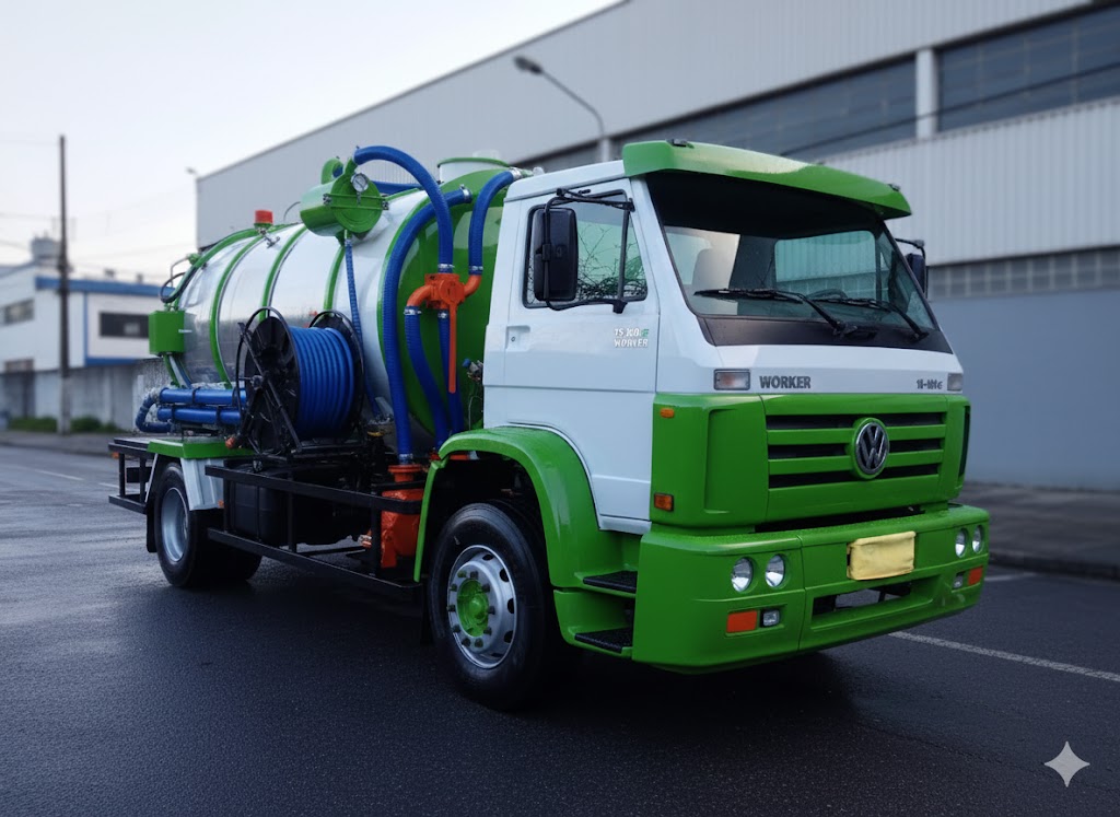 Limpeza de Fossa Septica